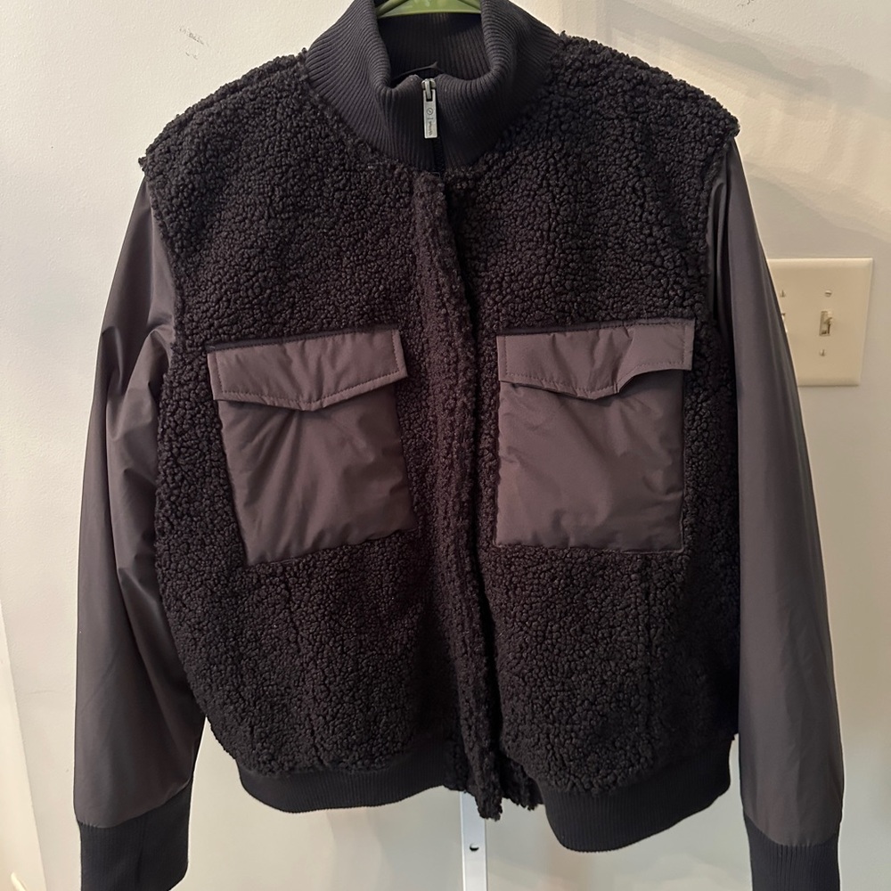 UpWest Black Sherpa Jacket